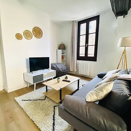 Apartment Aux Pieds Du Vieux-mans : Confortable T2 Cocooning Le Mans